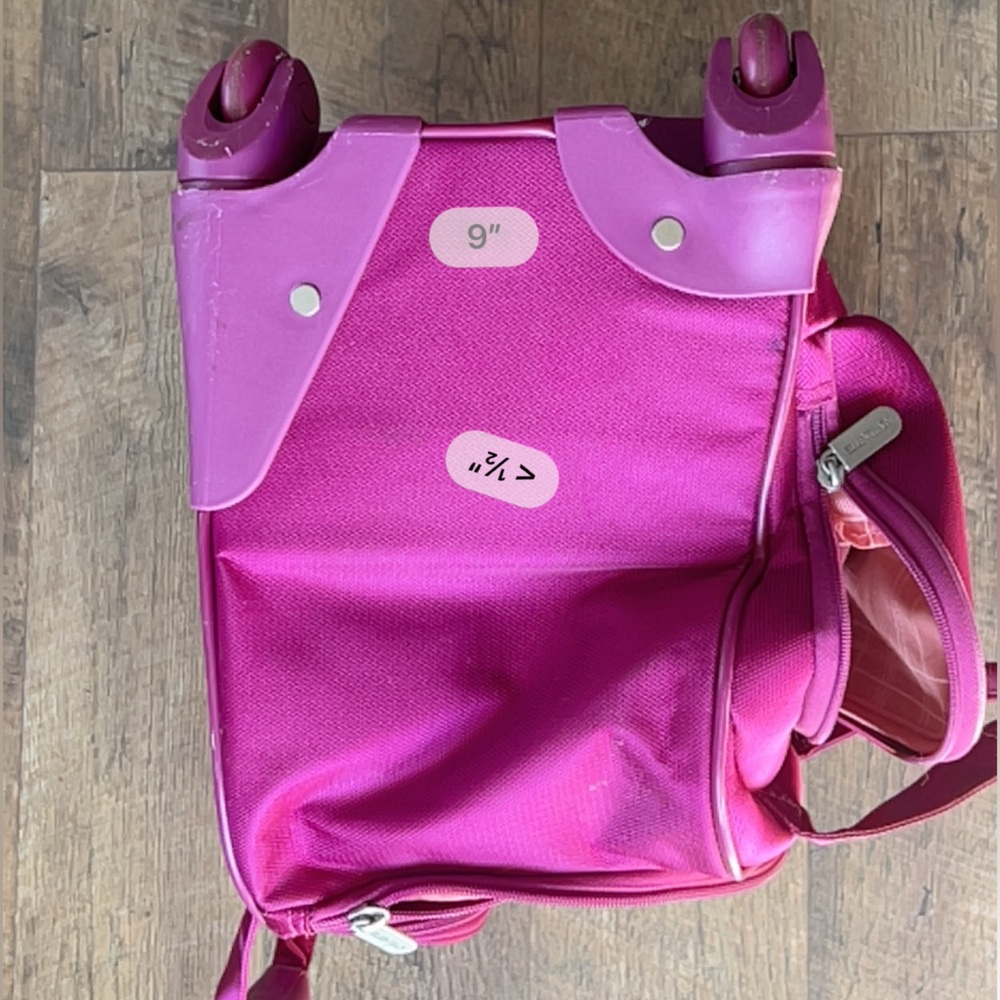 Ellen Tracy Magenta Travel Bag - Picture 10 of 11